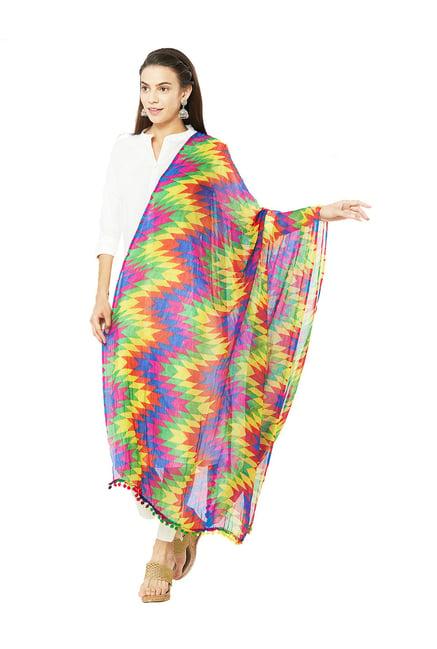 dupatta bazaar multicolored dupatta