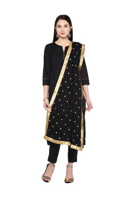 dupatta bazaar black dupatta