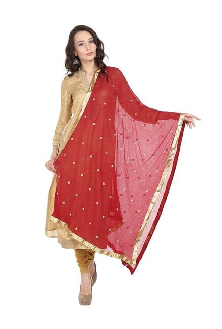 dupatta bazaar maroon dupatta