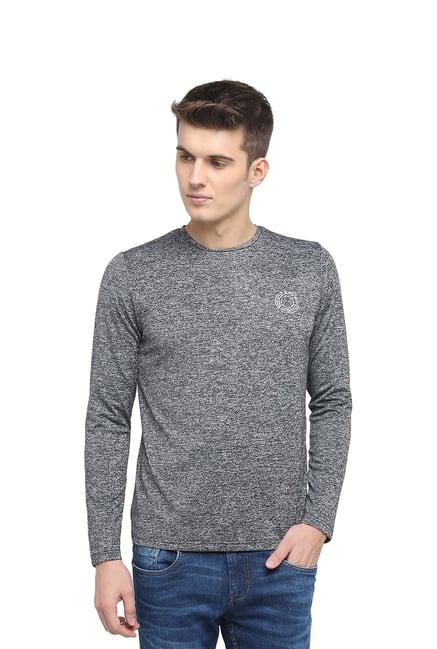 basics grey crew t-shirt