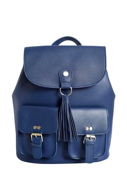 lino perros blue tassel backpack