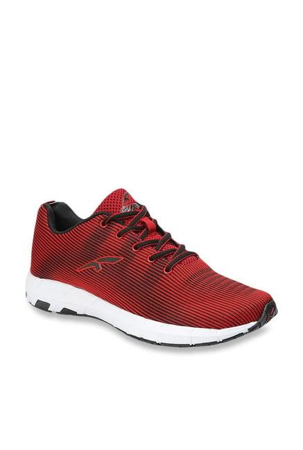 furo by red chief men's red running shoes