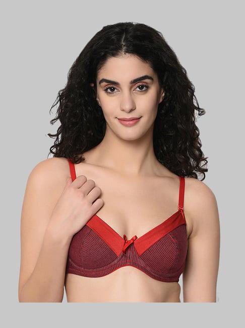 da intimo red under wired non padded t-shirt bra