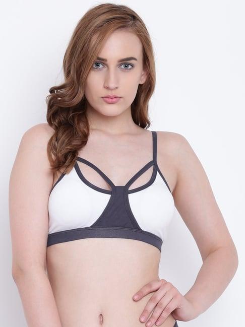 la intimo white mermaid sports bra