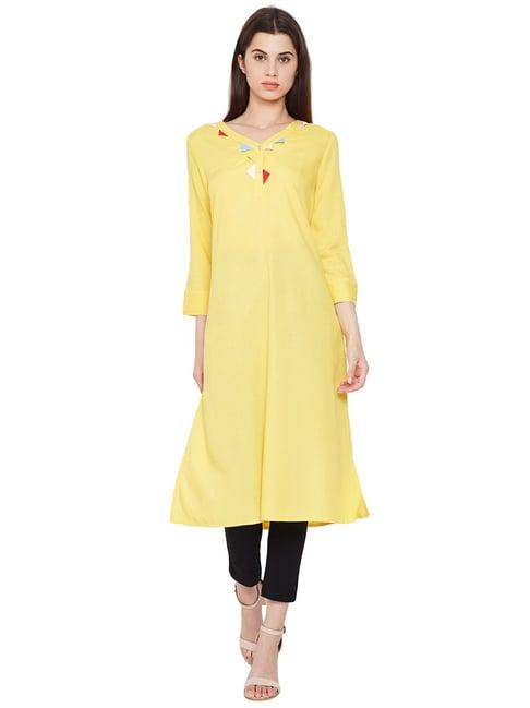 oxolloxo yellow sunshine dream longline tunic