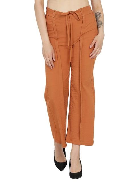 westwood rust cotton culottes