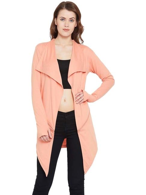 hypernation peach cotton shrug