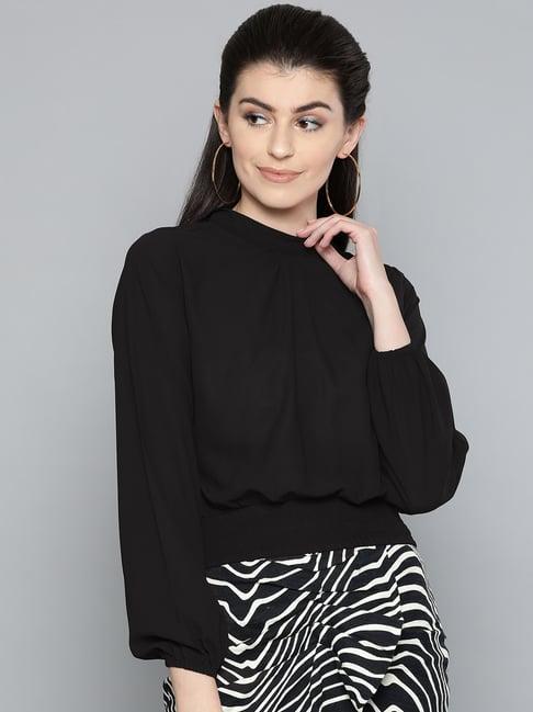 harpa black regular fit top