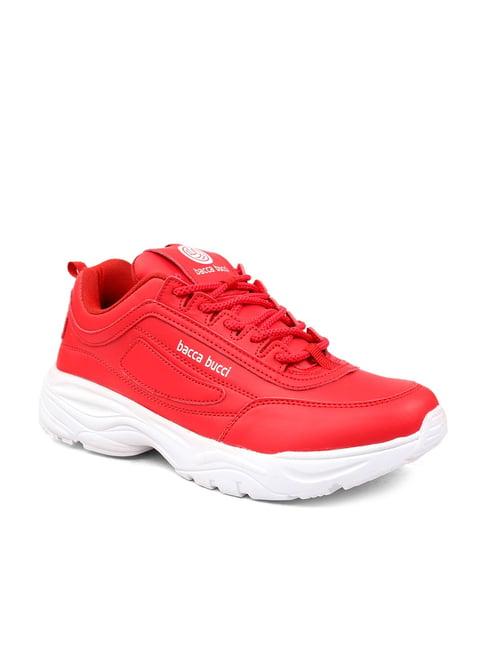 bacca bucci red sneakers