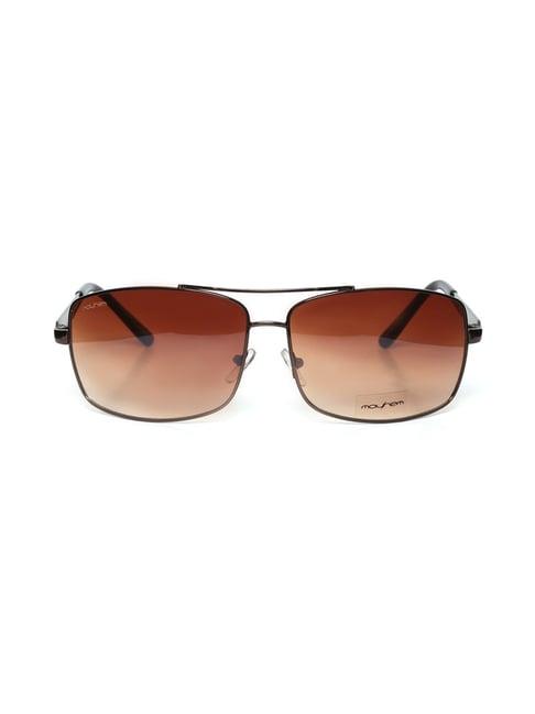 mayhem mays-1022-203 brown rectangular sunglesses