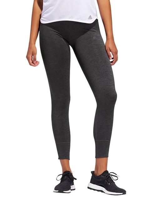 adidas black textured tights