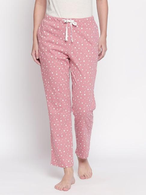 dreamz by pantaloons pink printed pyjamas