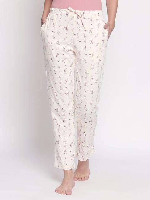 dreamz by pantaloons pink printed pyjamas