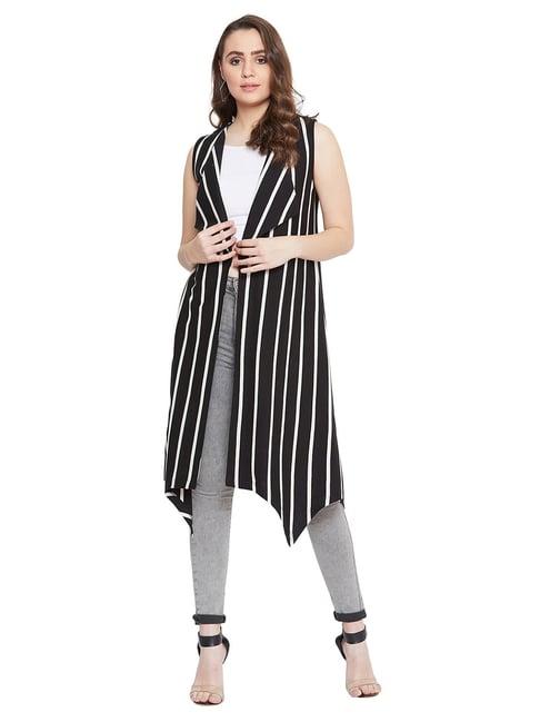 hypernation black striped shrug