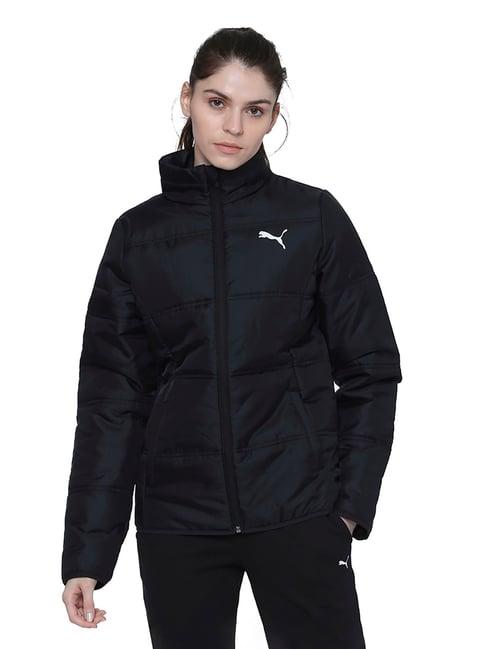 puma black turtle neck jacket