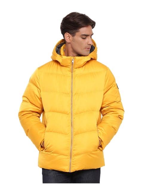 gant yellow slim fit jacket