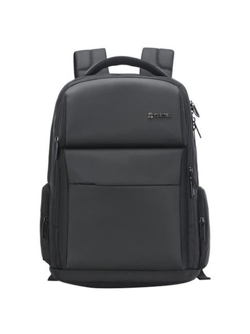 carlton black small laptop backpack