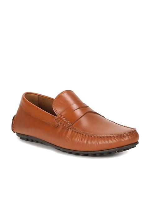 arrow men's kimball tan loafers