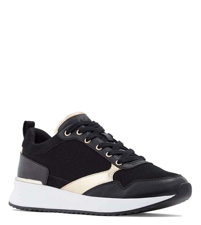 aldo black genica women sneakers