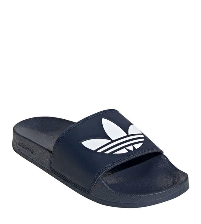 adidas originals men's adilette lite navy slide sandals