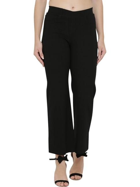 westwood black high rise trousers