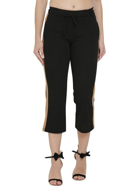 westwood black high rise culottes