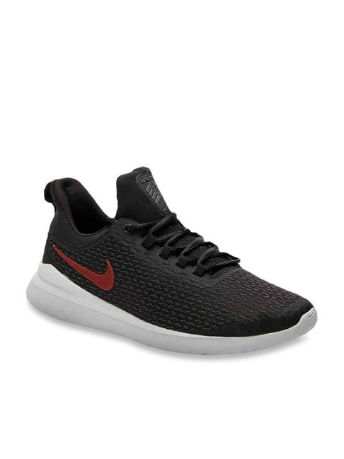 nike renew rival black sneakers