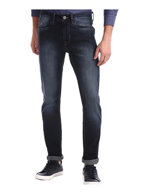 u.s. polo assn. navy cotton skinny fit jeans