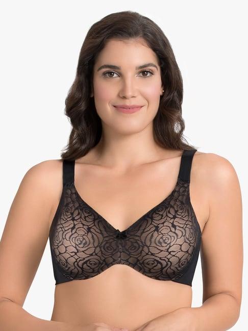 ultimo black under wired non padded full coverage bra