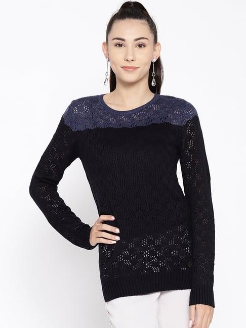 cayman navy full sleeves sweater