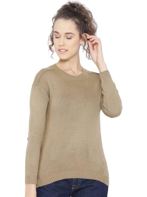 cayman beige comfort fit sweater