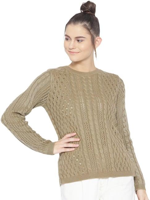 cayman beige crochet pattern sweater