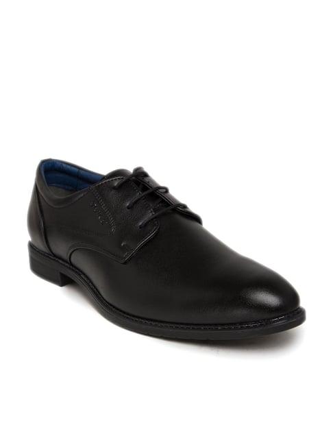 duke black derby shoes