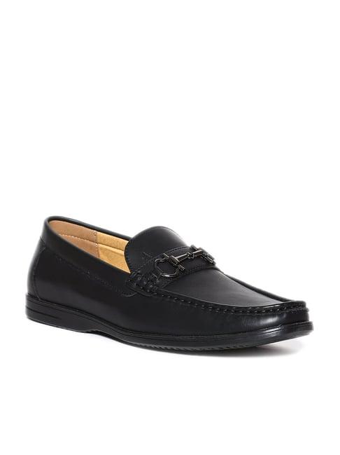 arrow men's lucas black loafers