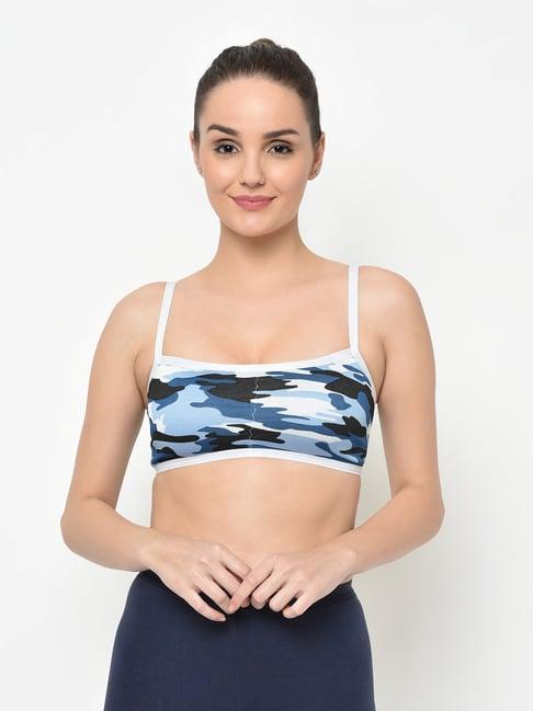 da intimo multicolor non wired padded sports bra