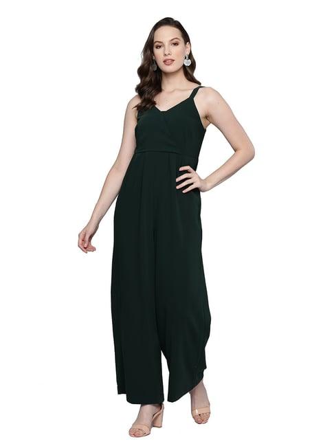 label ritu kumar green maxi jumpsuit