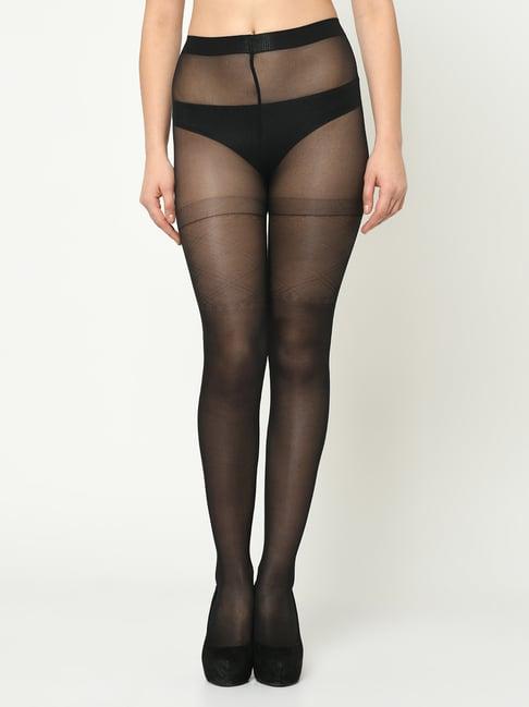 da intimo black stockings