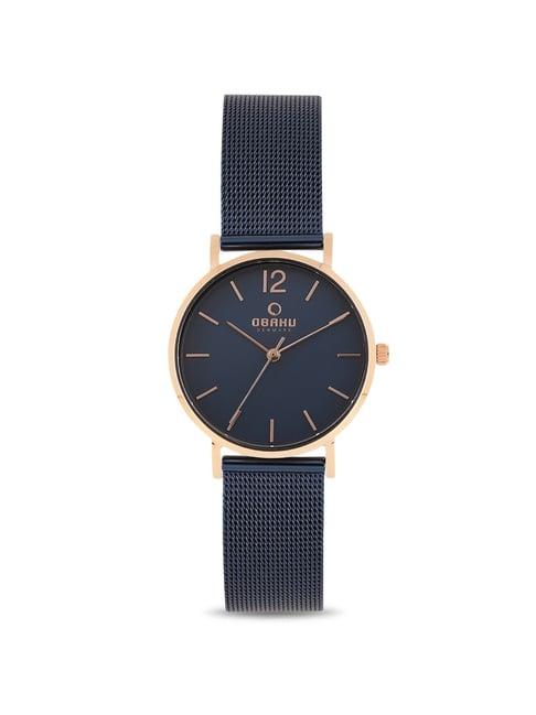 obaku v197lxvlml mark lille ocean analog watch for women