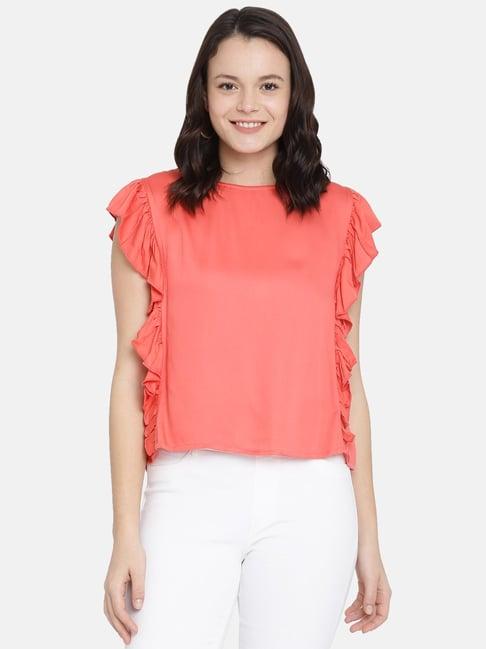 isu by radhika apte coral regular fit top