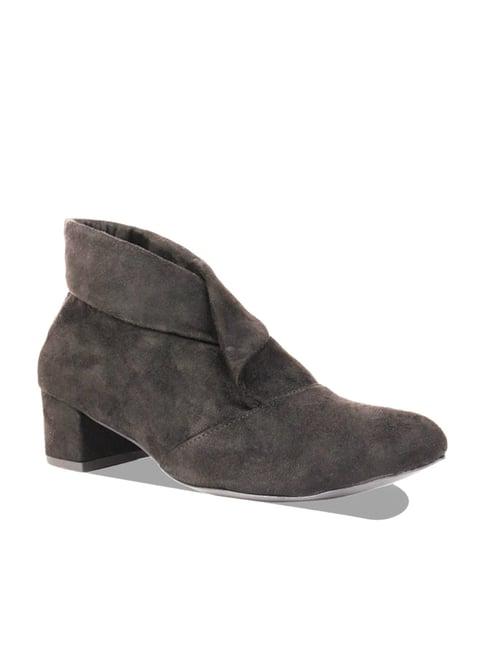 rocia by regal black casual booties