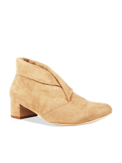 rocia by regal beige casual booties