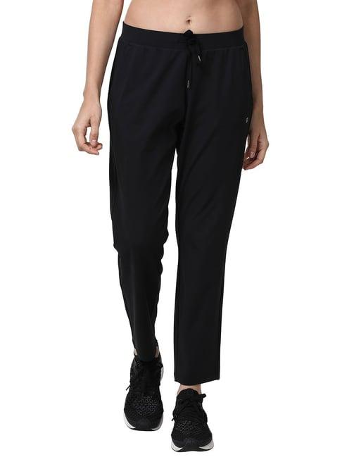 enamor jet black relaxed fit pants