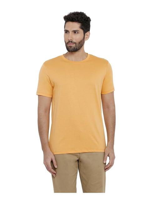 xyxx light orange crew neck t-shirt