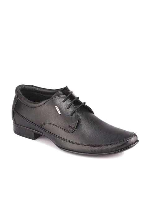 red chief black derby shoes