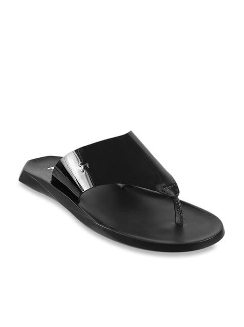 mochi men's black thong sandals