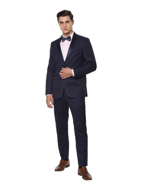 louis philippe navy shawl lapel 2-piece suit