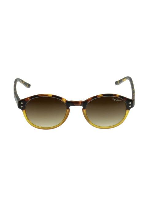 pepe jeans pj7229c247 brown gradient round sunglasses