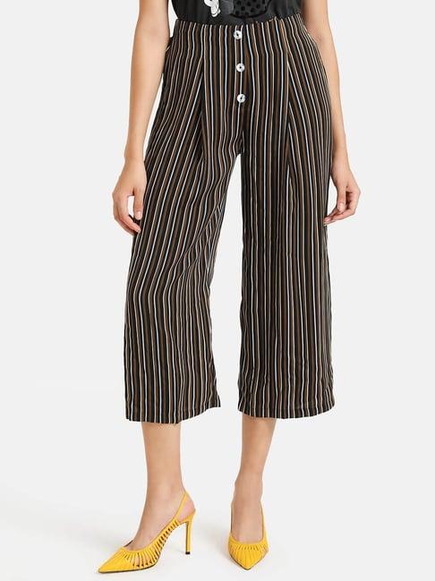 kazo multicolor stripes trousers