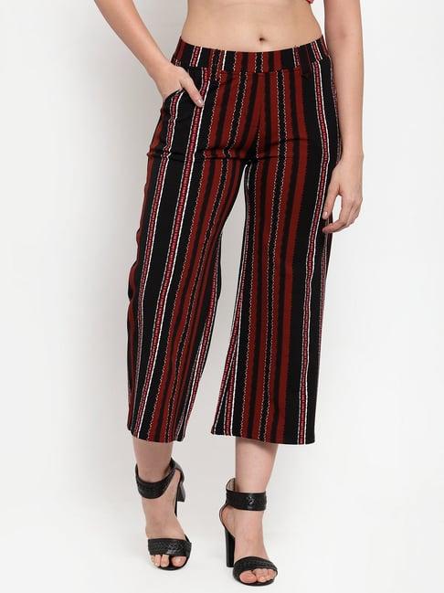 westwood red striped trousers