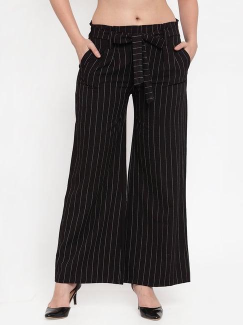 westwood black striped culottes